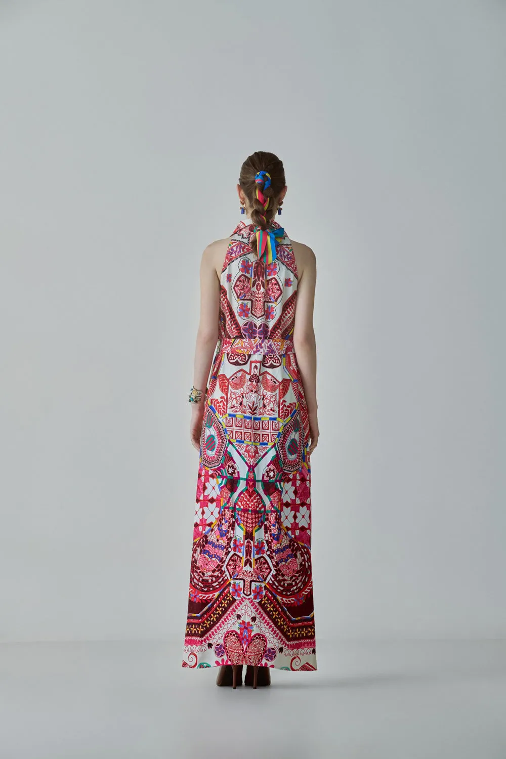 Ella Paisley Print Dress