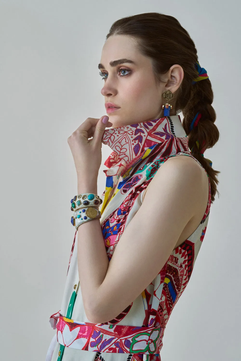 Ella Paisley Print Dress