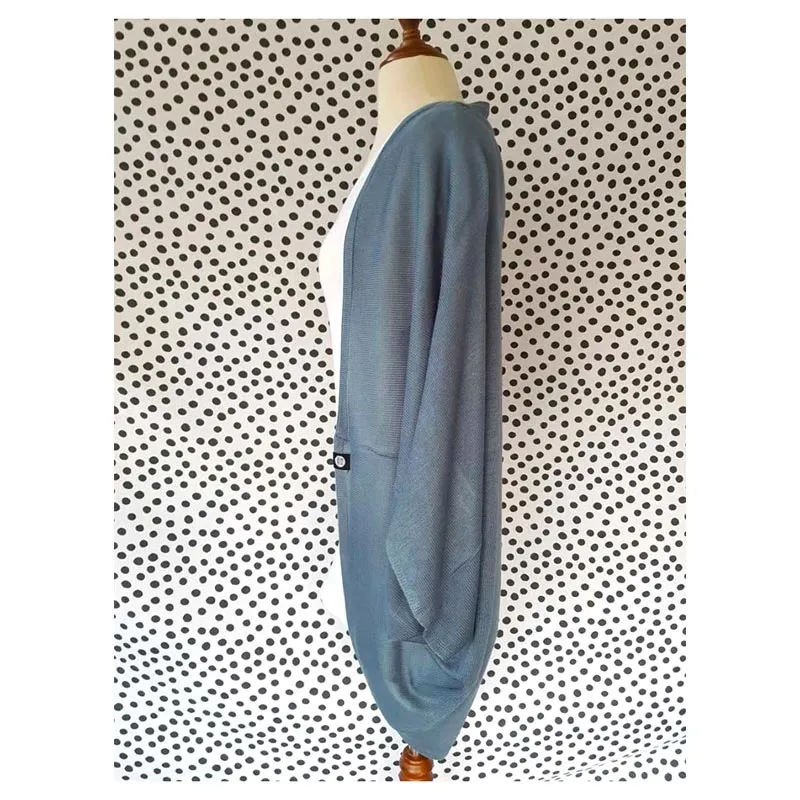 Flo Cardigan – Denim