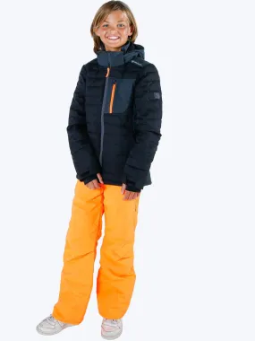Footstrap-N Boys  Snow Pants | Orange