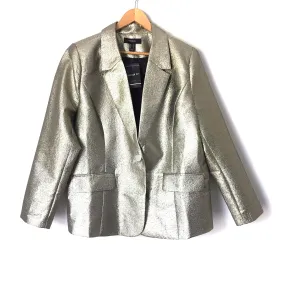 Forever 21 Gold Metallic Blazer NWT- Size 2X