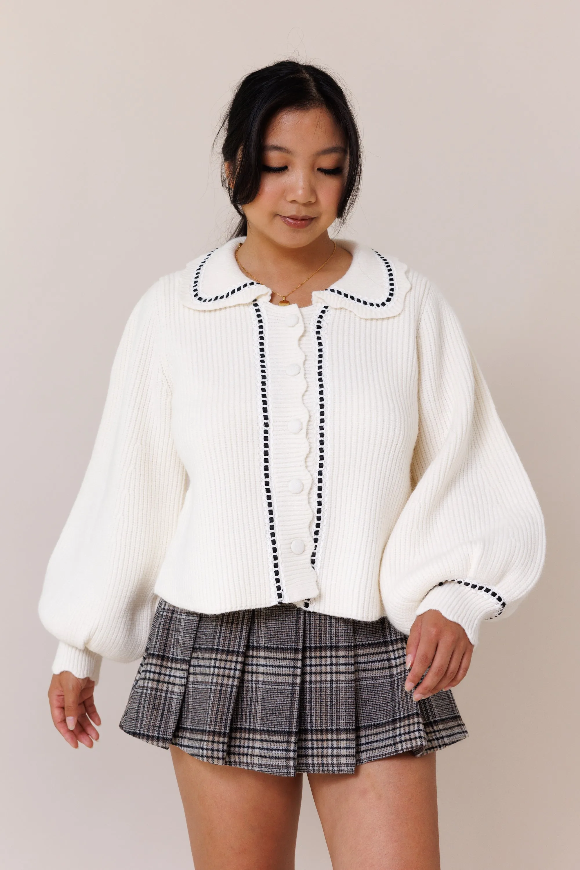 French Bakery Cardigan