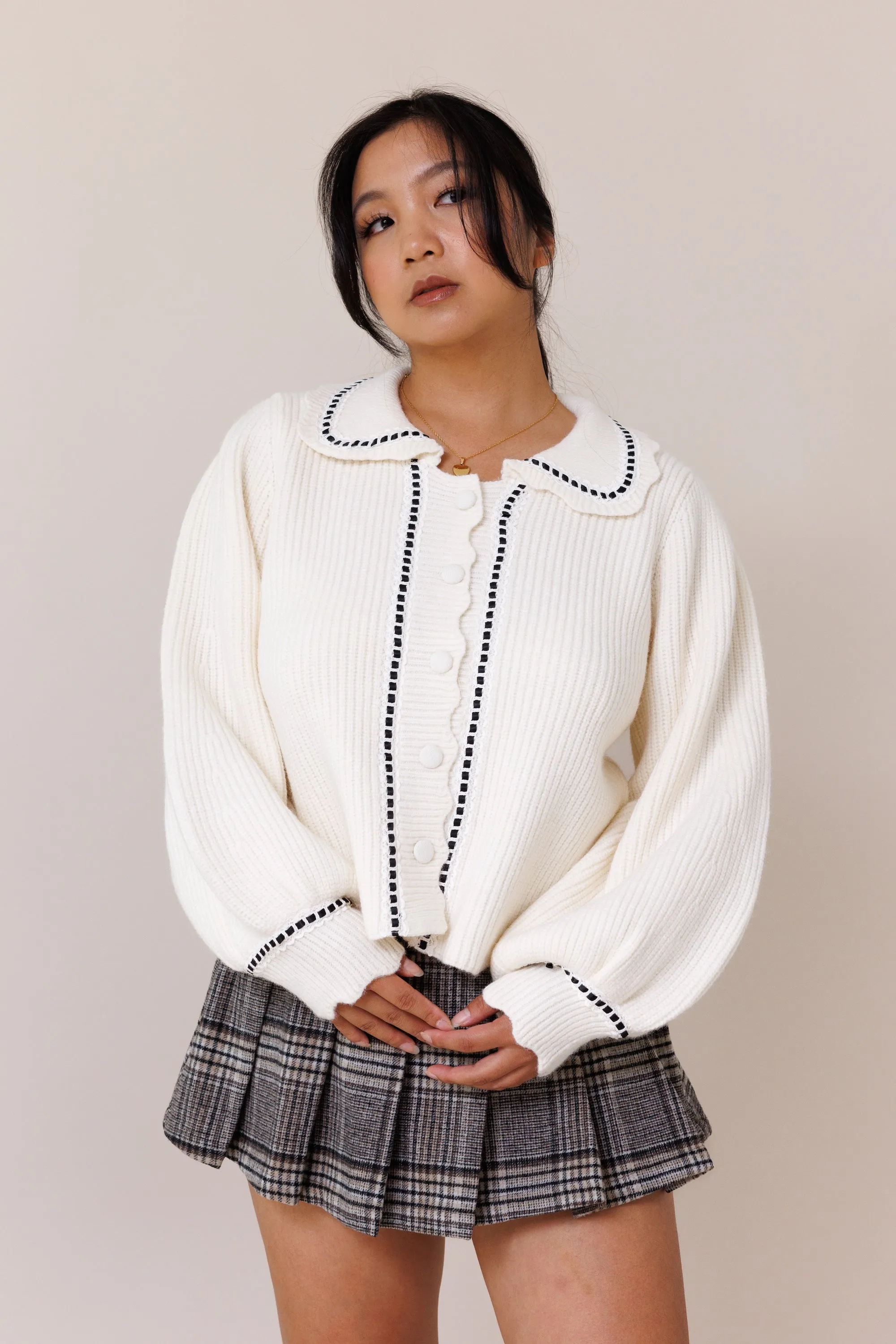 French Bakery Cardigan