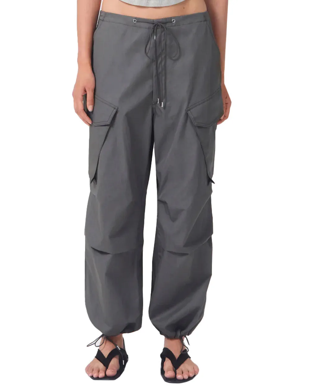Ginerva Cargo Pant in Caviar