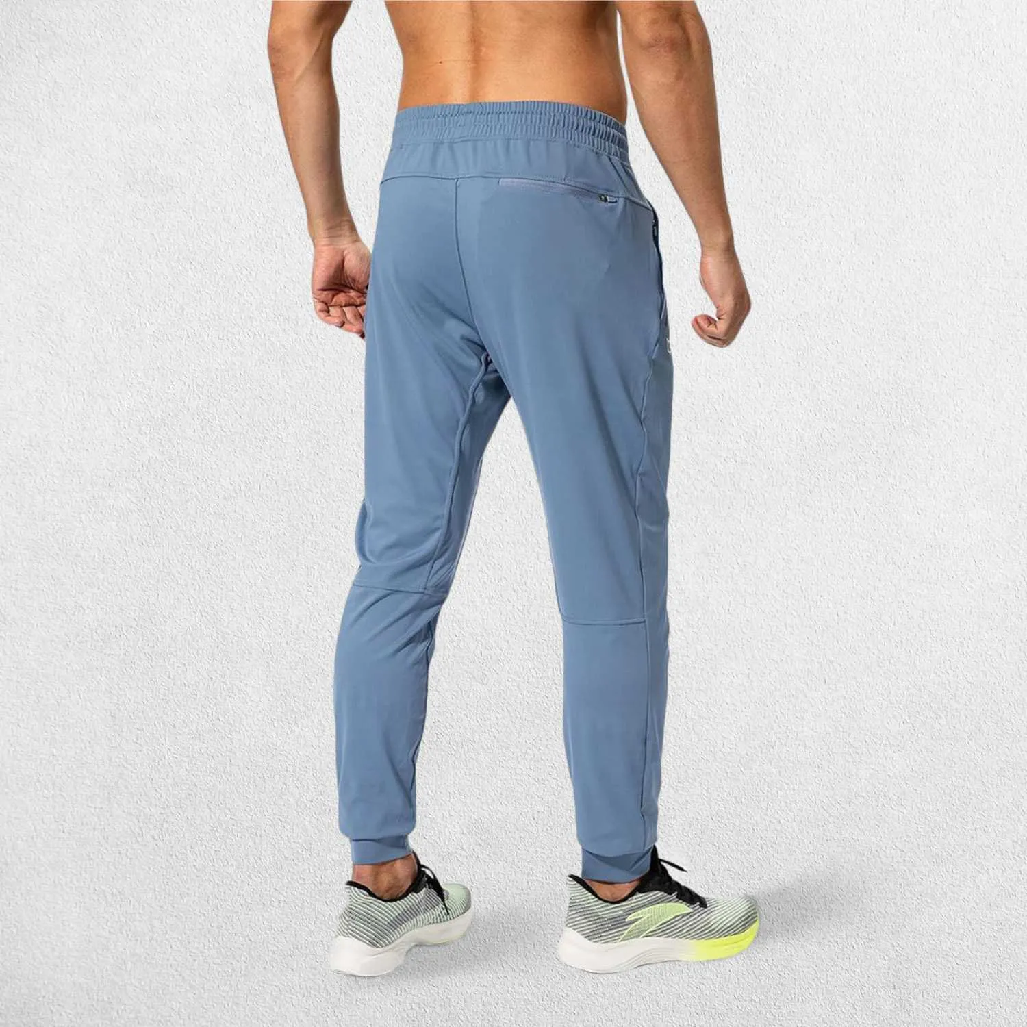 GPW Men's Athletic Sweatpants with Zipper Pockets for Training & Workouts