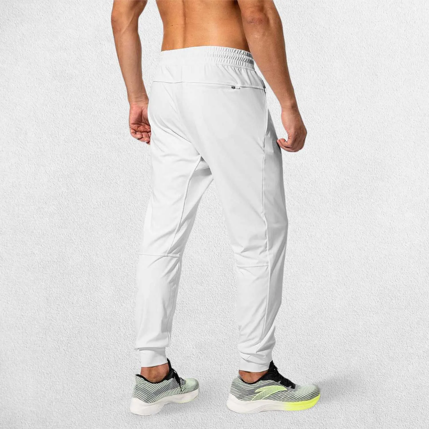 GPW Men's Athletic Sweatpants with Zipper Pockets for Training & Workouts