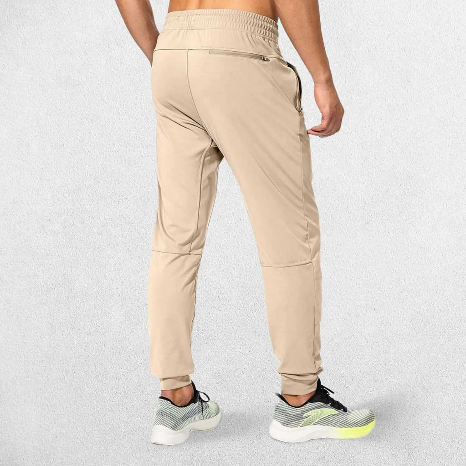 GPW Men's Athletic Sweatpants with Zipper Pockets for Training & Workouts