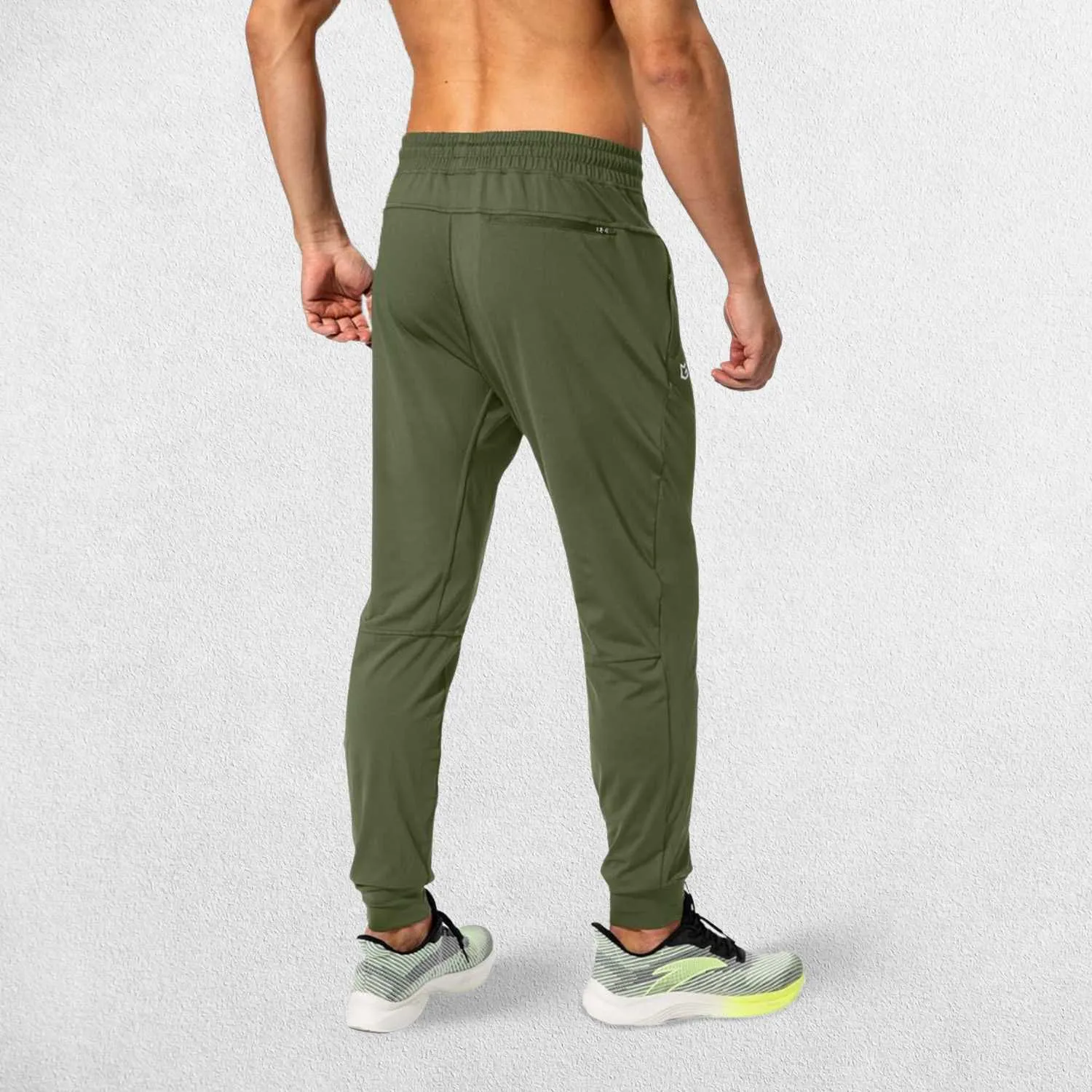 GPW Men's Athletic Sweatpants with Zipper Pockets for Training & Workouts