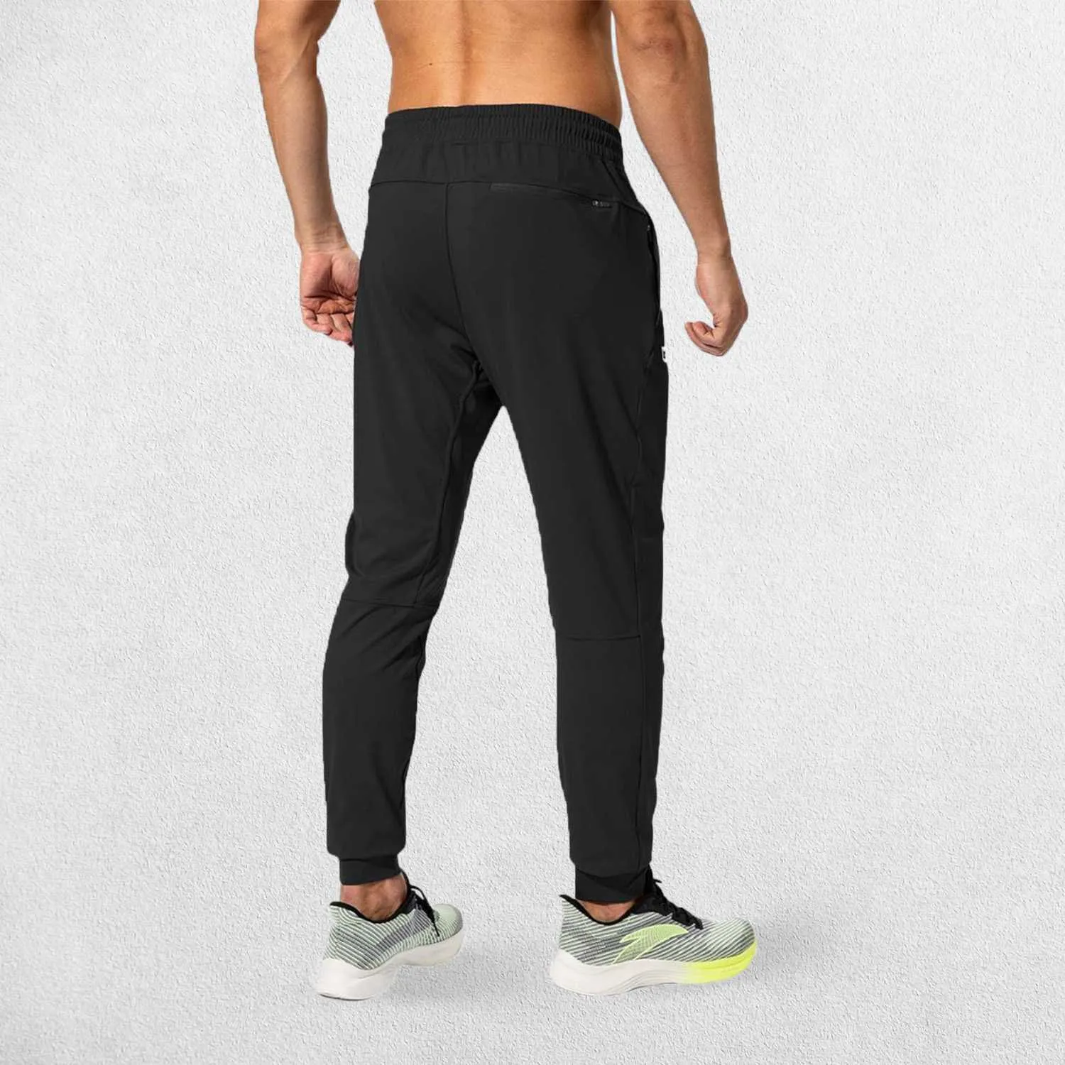 GPW Men's Athletic Sweatpants with Zipper Pockets for Training & Workouts