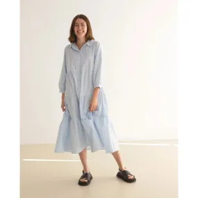 Granadella Shirt Dress Light Blue