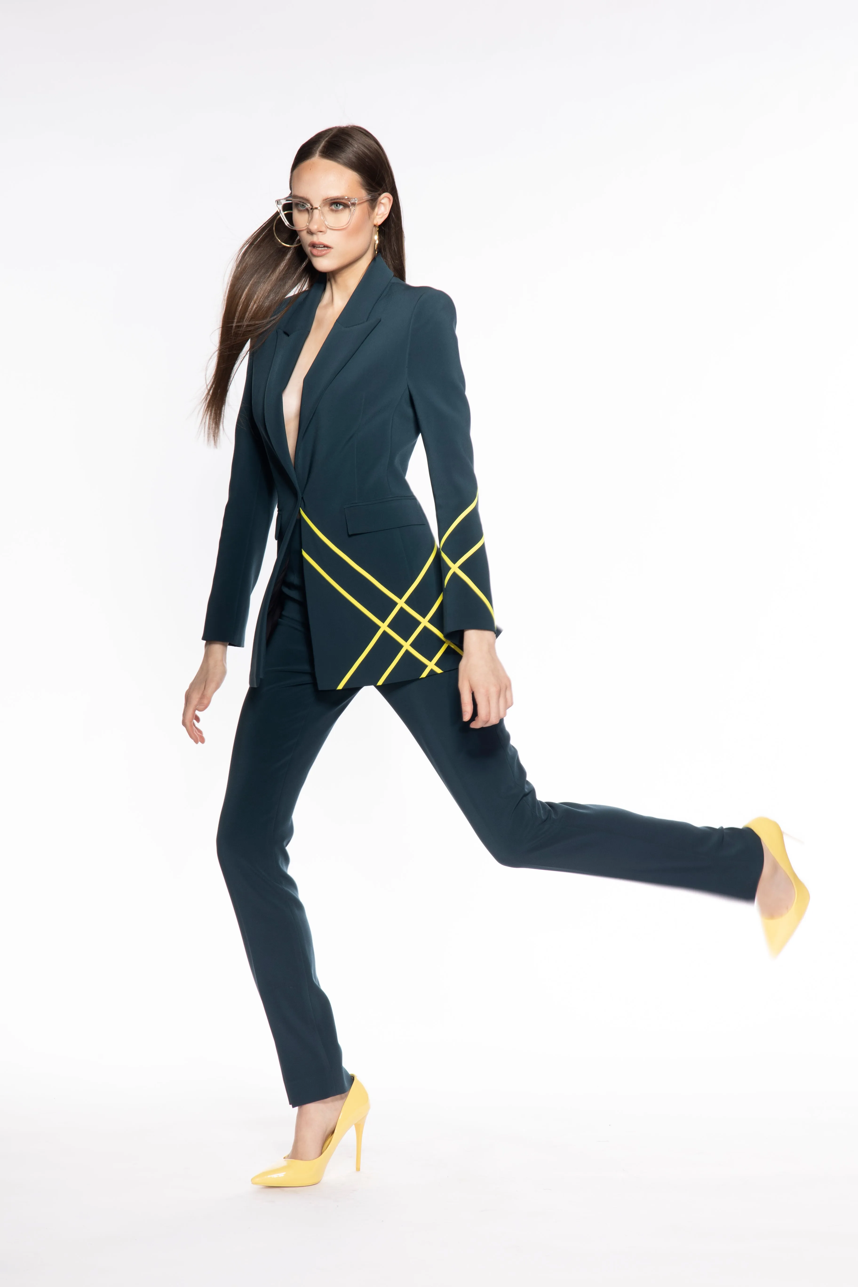 Graphic Lines Blazer