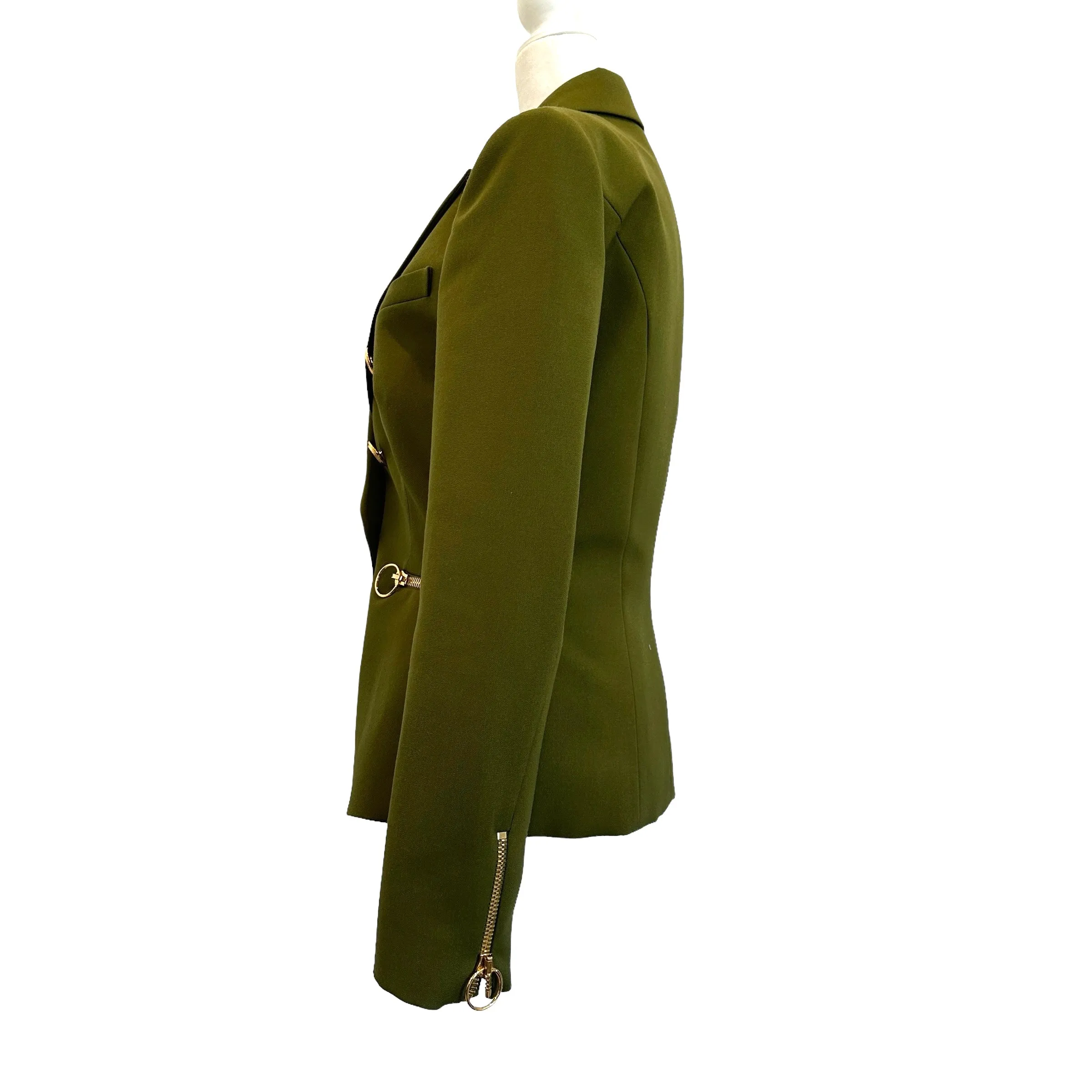 Green & Gold Blazer - S