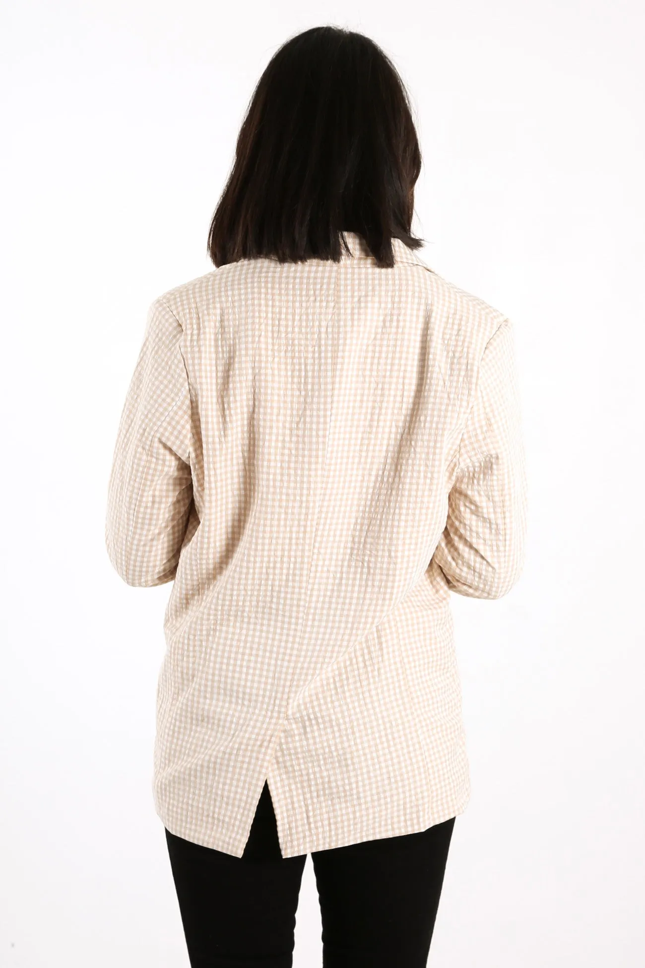 Gwyneth Blazer Tan