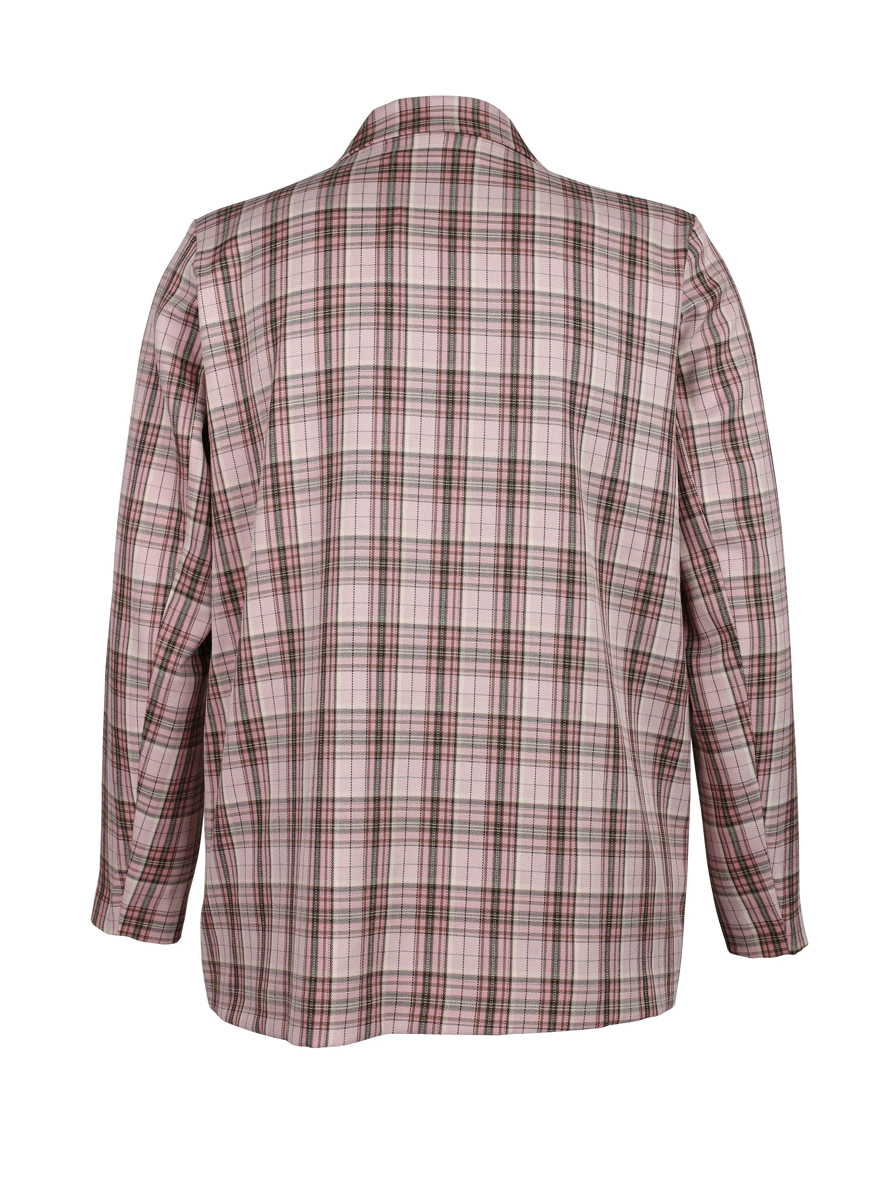 HANNAH BLAZER - Pink Check