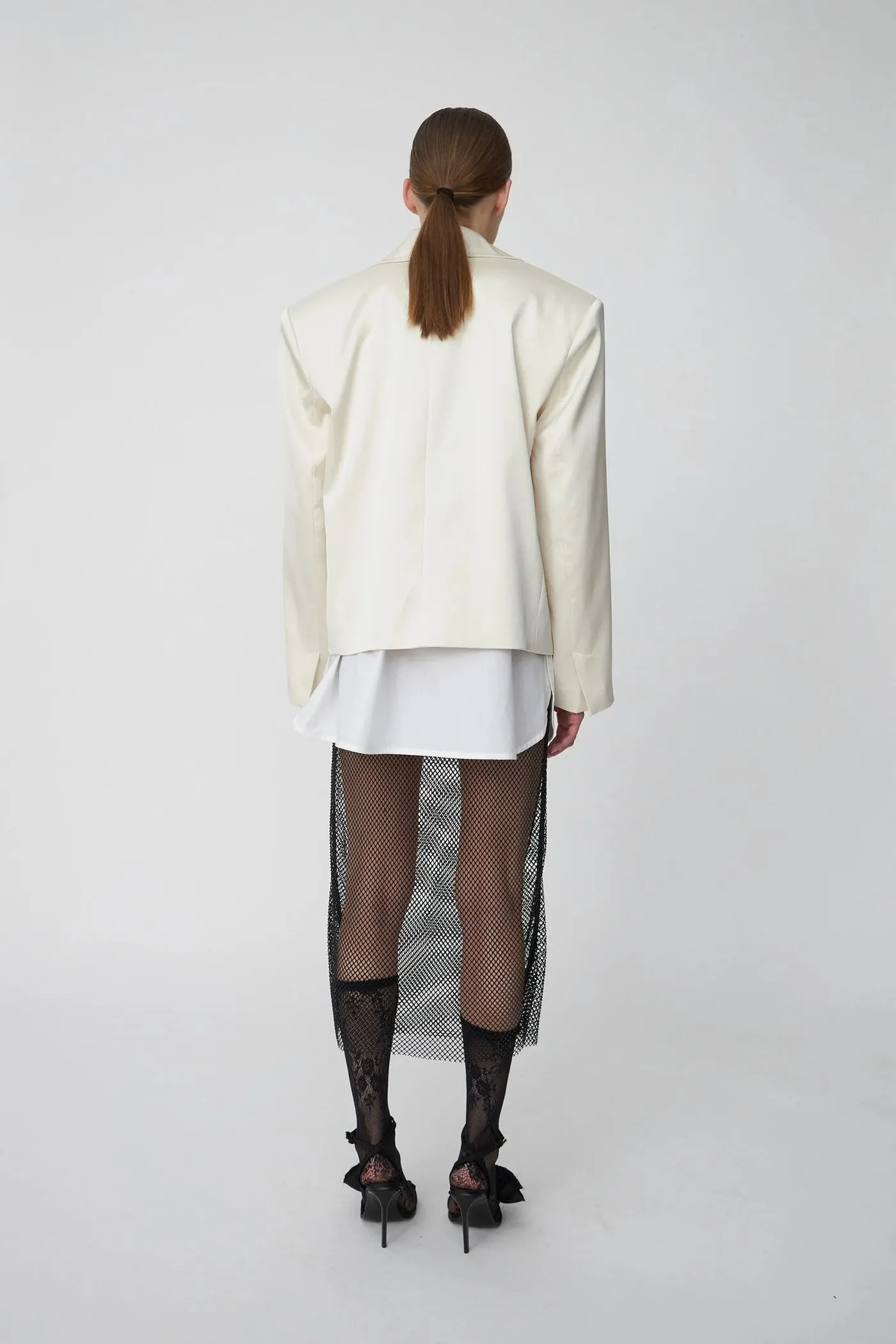 Heavy Sateen Blazer