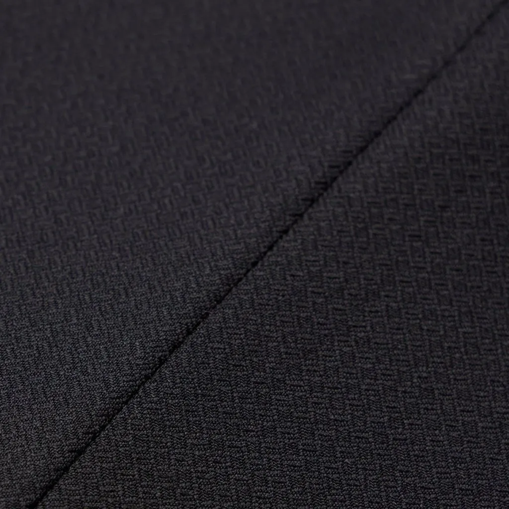 HENRY SARTORIAL X CARUSO Peak Lapel Blazer BLACK REG