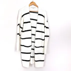 Hyfve Fuzzy Striped Pocket Cardigan NWT- Size S