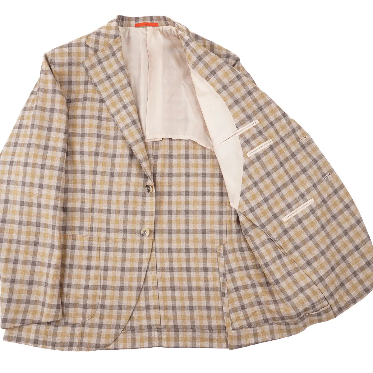 Isaia Wool-Silk-Linen Sport Coat