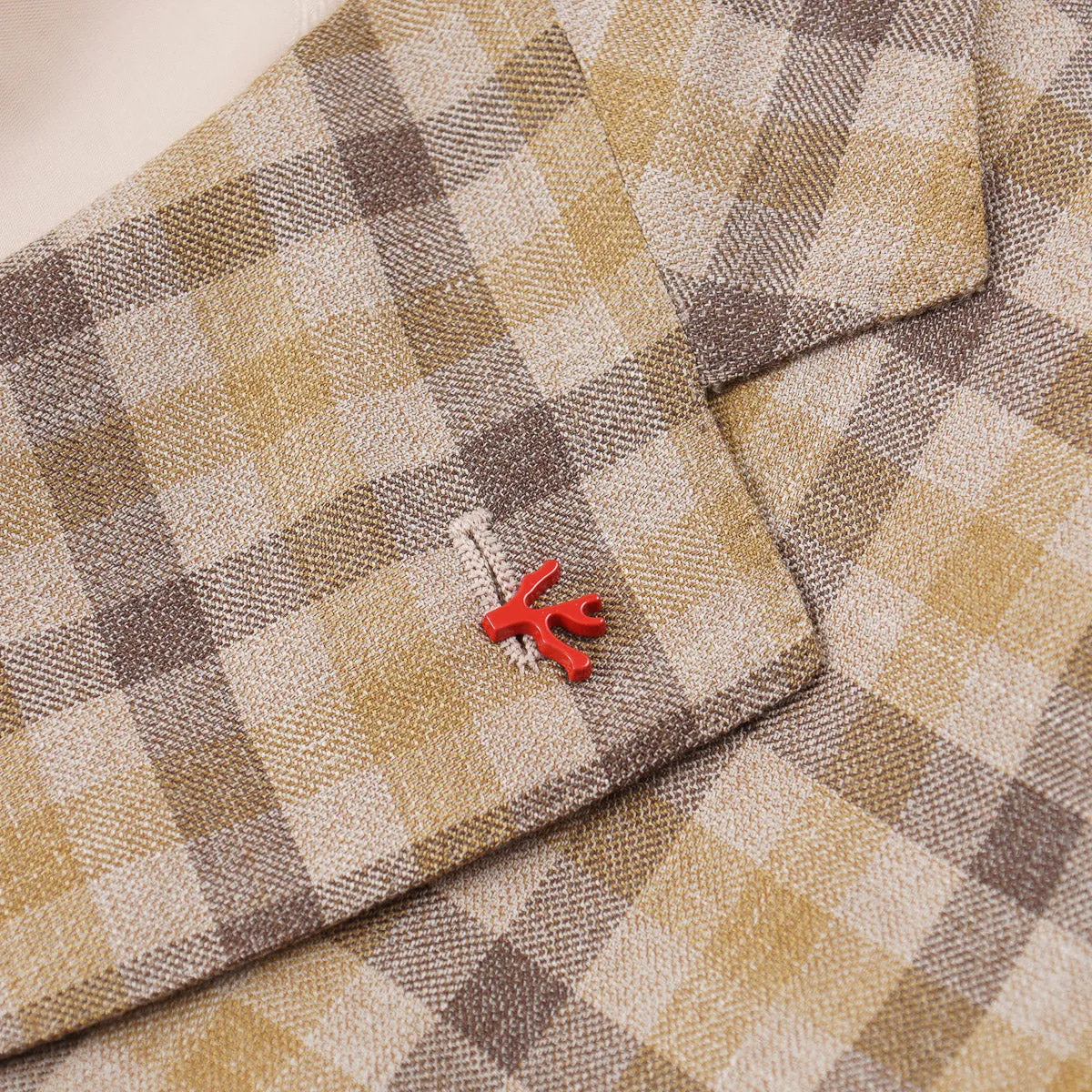 Isaia Wool-Silk-Linen Sport Coat