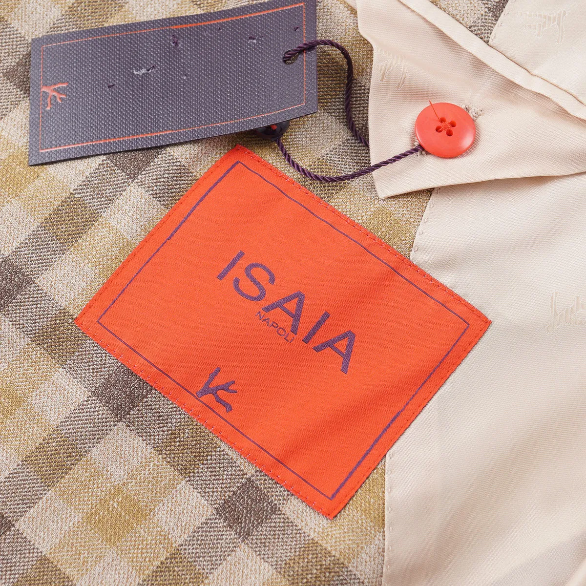 Isaia Wool-Silk-Linen Sport Coat
