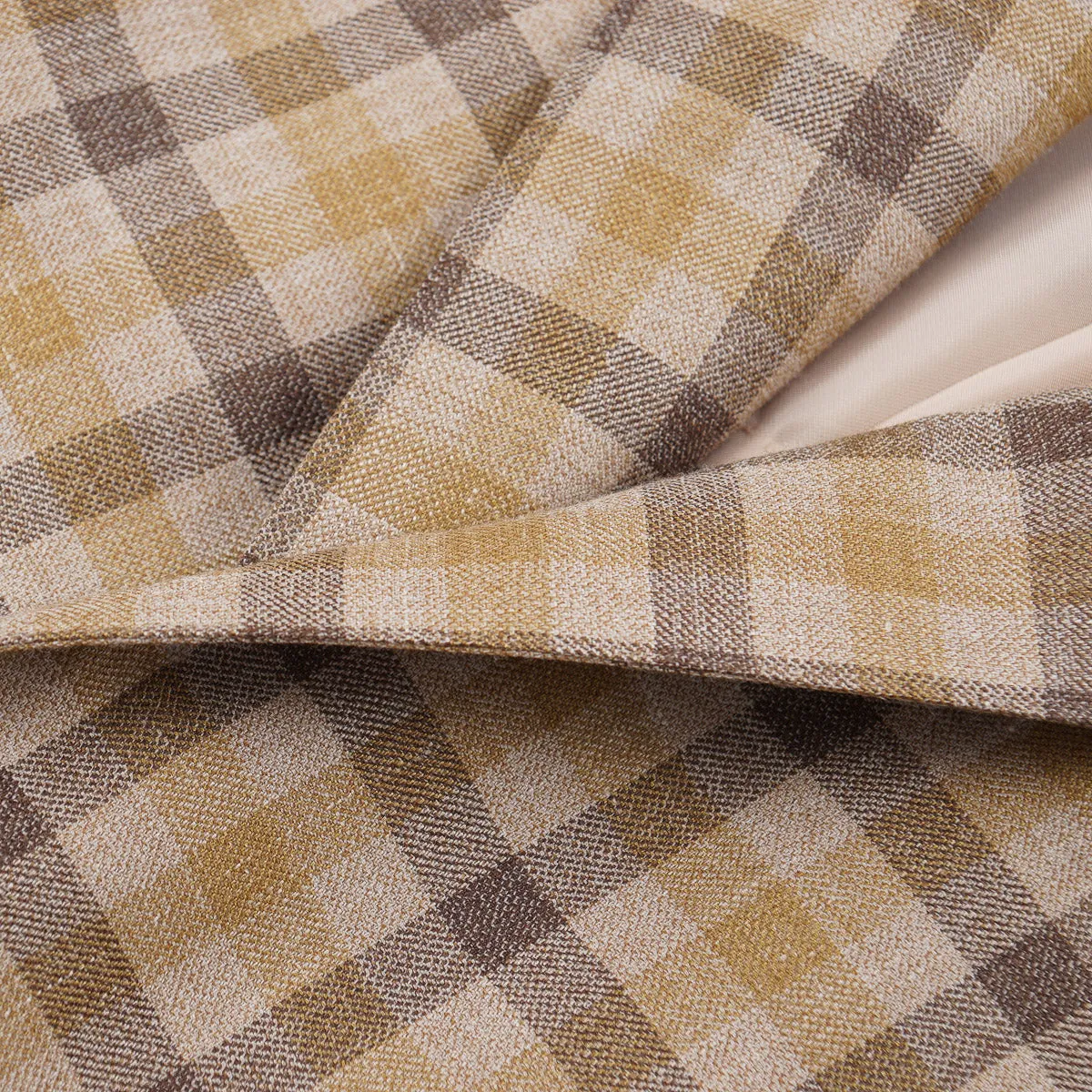 Isaia Wool-Silk-Linen Sport Coat