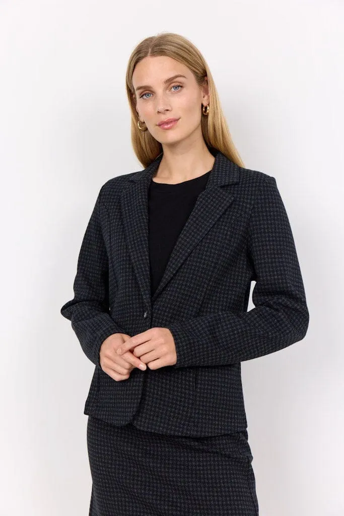 Isobel Blazer in Black Combi