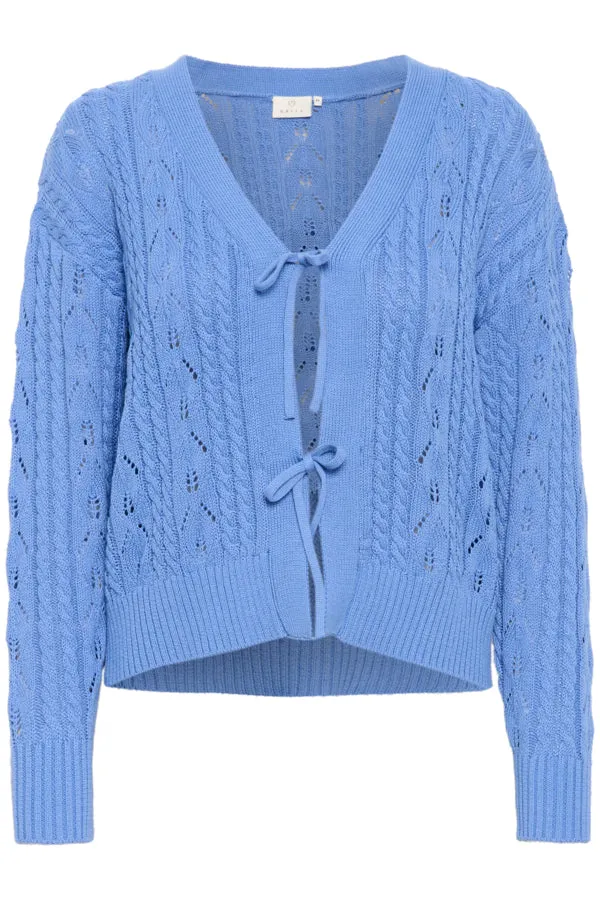 Kaffe Womens Maria Knit Cardigan Ultramarine