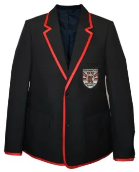 KIDSGROVE SECONDARY SCHOOL BRAIDED BOYS BLAZER (MADE TO ORDER)