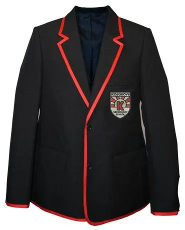 KIDSGROVE SECONDARY SCHOOL BRAIDED BOYS BLAZER (MADE TO ORDER)
