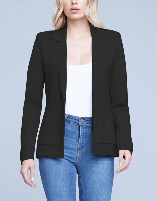 L'Agence Lacey Knit Blazer