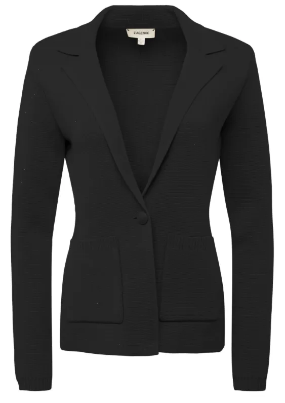 L'Agence Lacey Knit Blazer