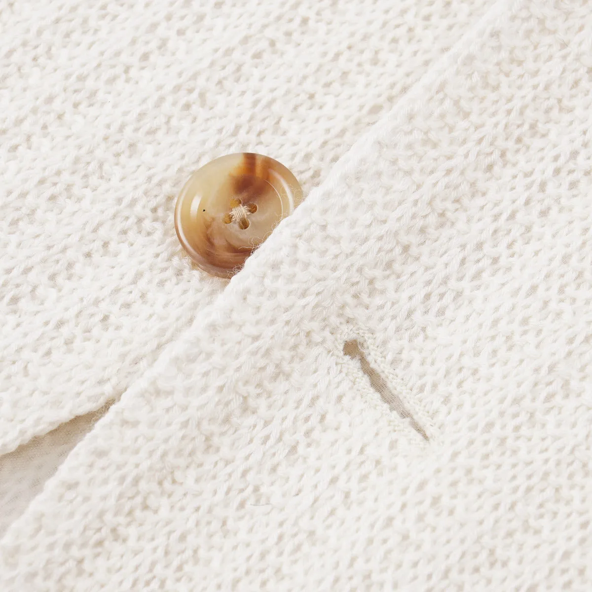 Lardini Knit Wool and Silk Blazer