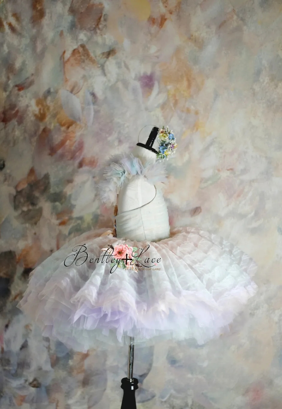 LEILA "Ruffled Rainbow" -   Petal Dress ( 6 Year - Petite 7 Year)