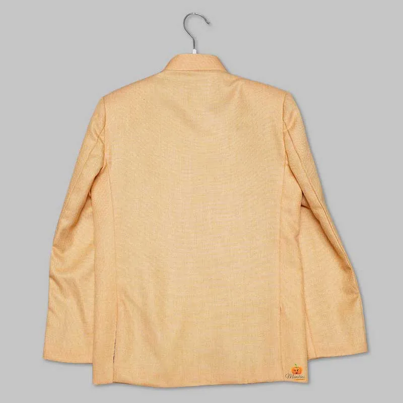 Lemon Party Wear Blazer for Boys