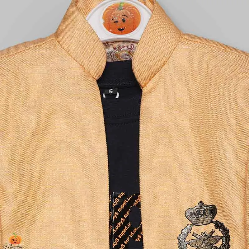 Lemon Party Wear Blazer for Boys