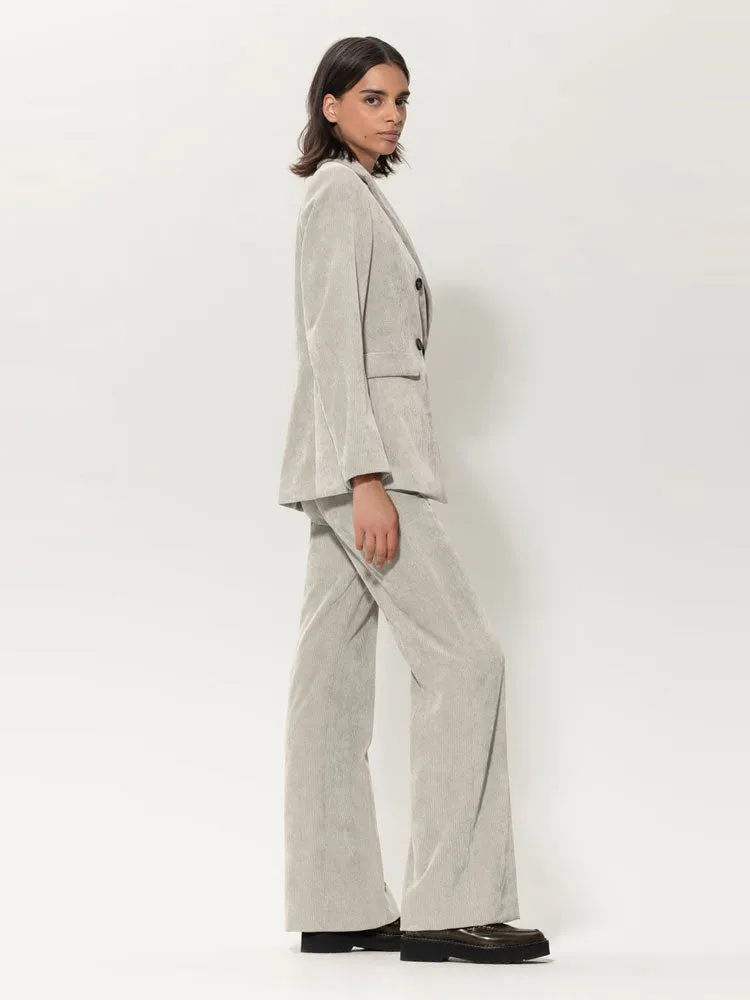 Luisa Cerano Corduroy Blazer Stone