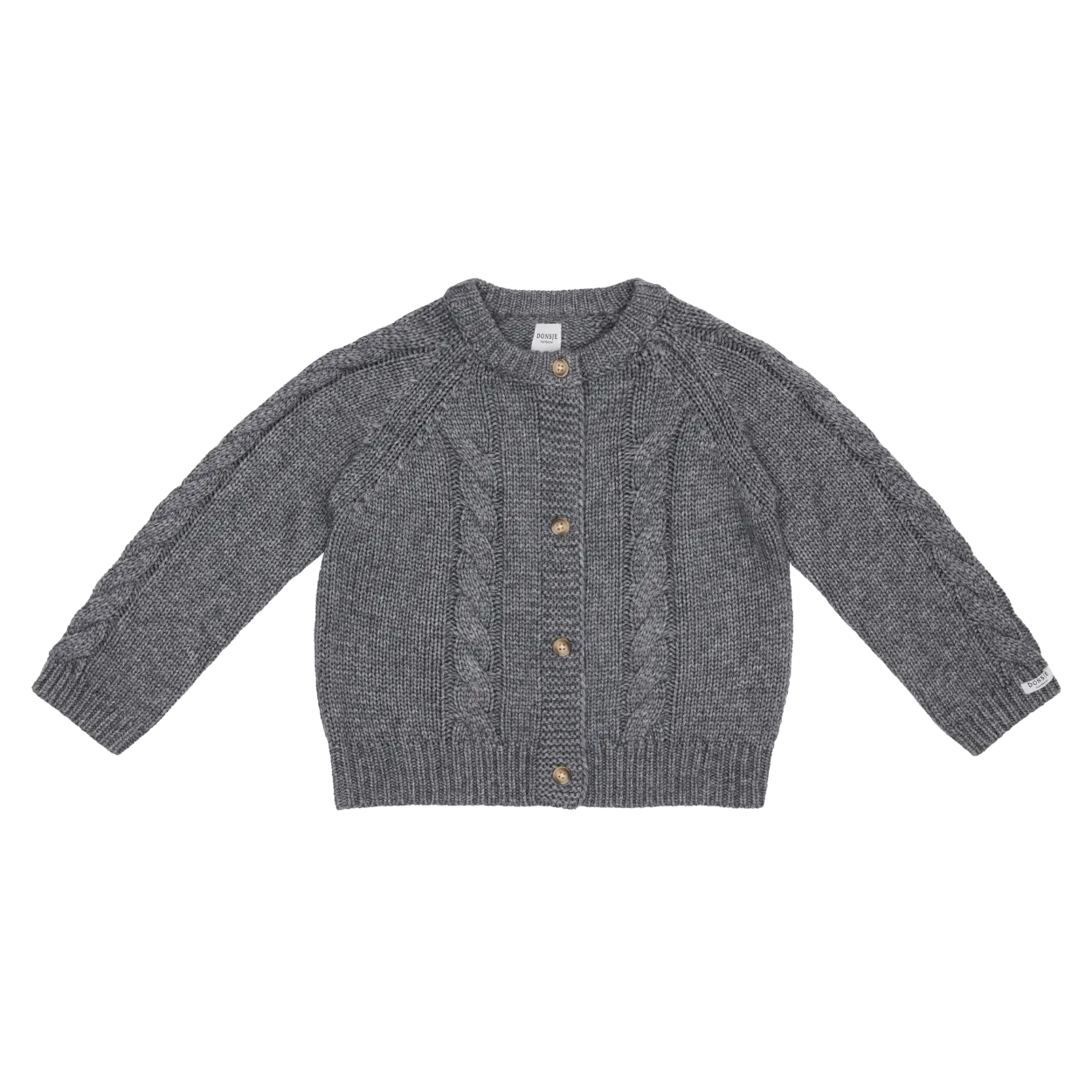 Luko Cardigan | Iron Grey Melange
