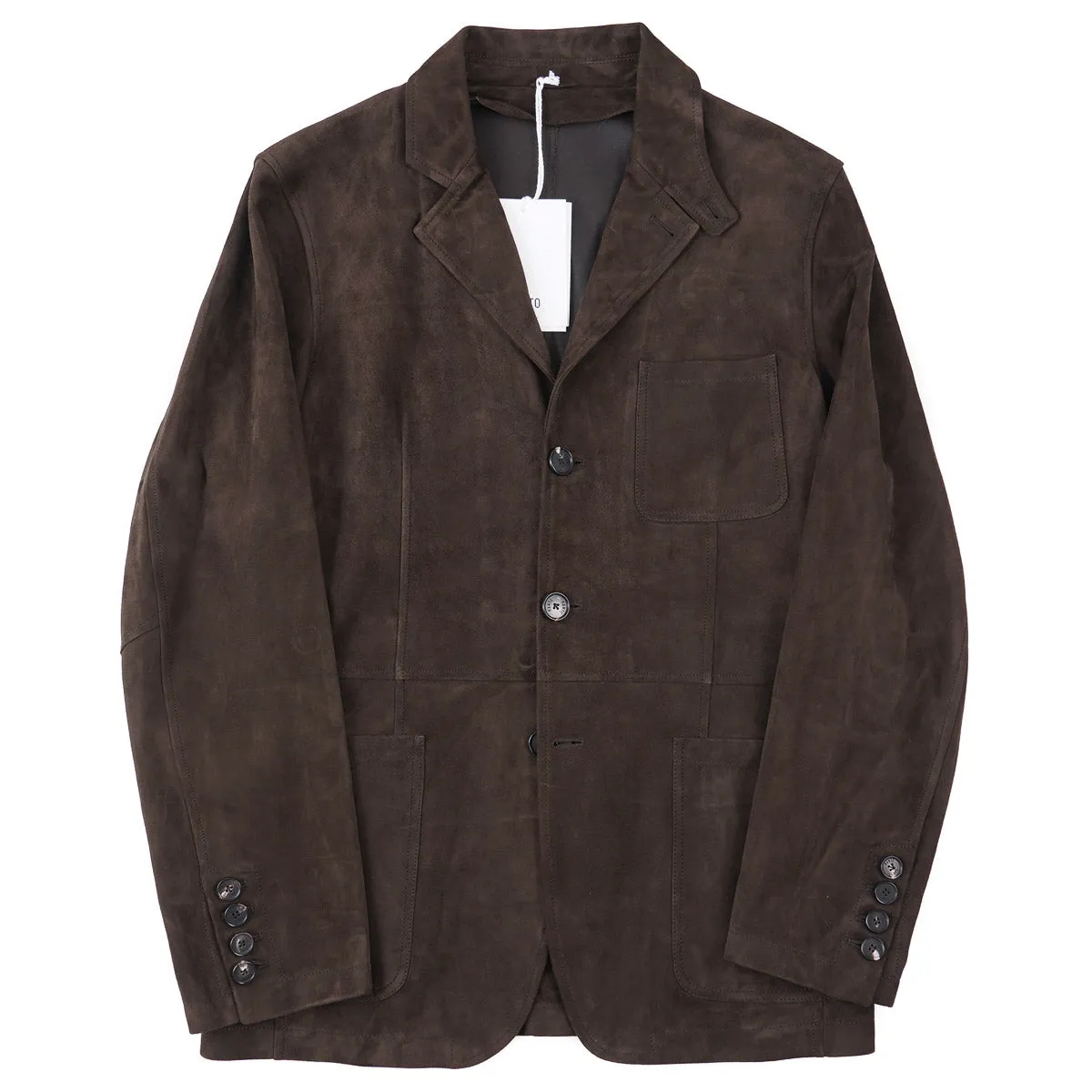 Manto Hybrid Suede Blazer-Jacket