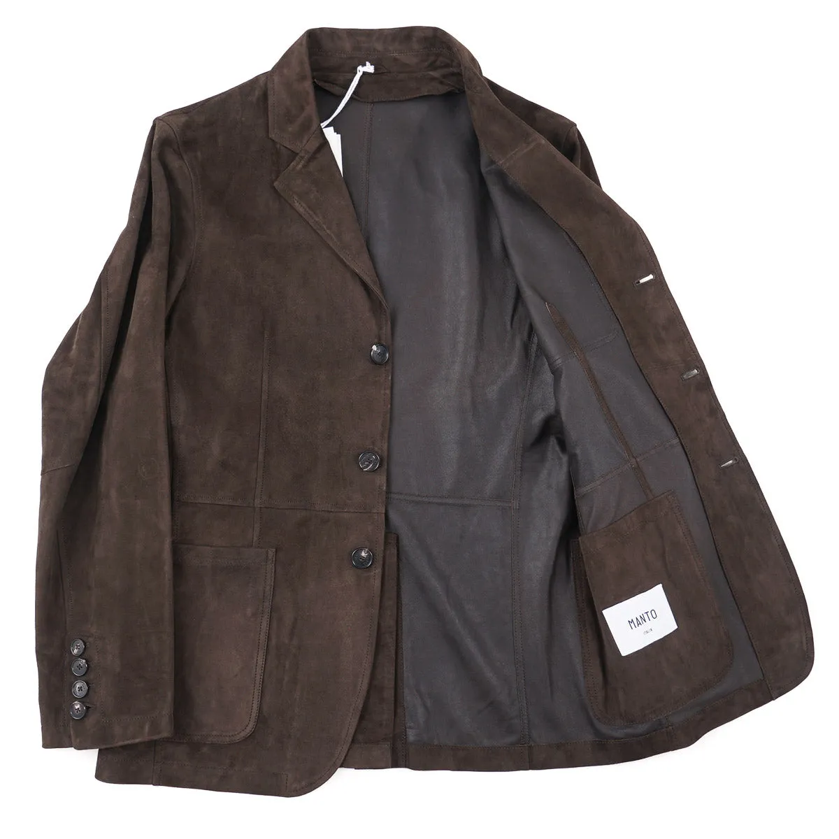 Manto Hybrid Suede Blazer-Jacket