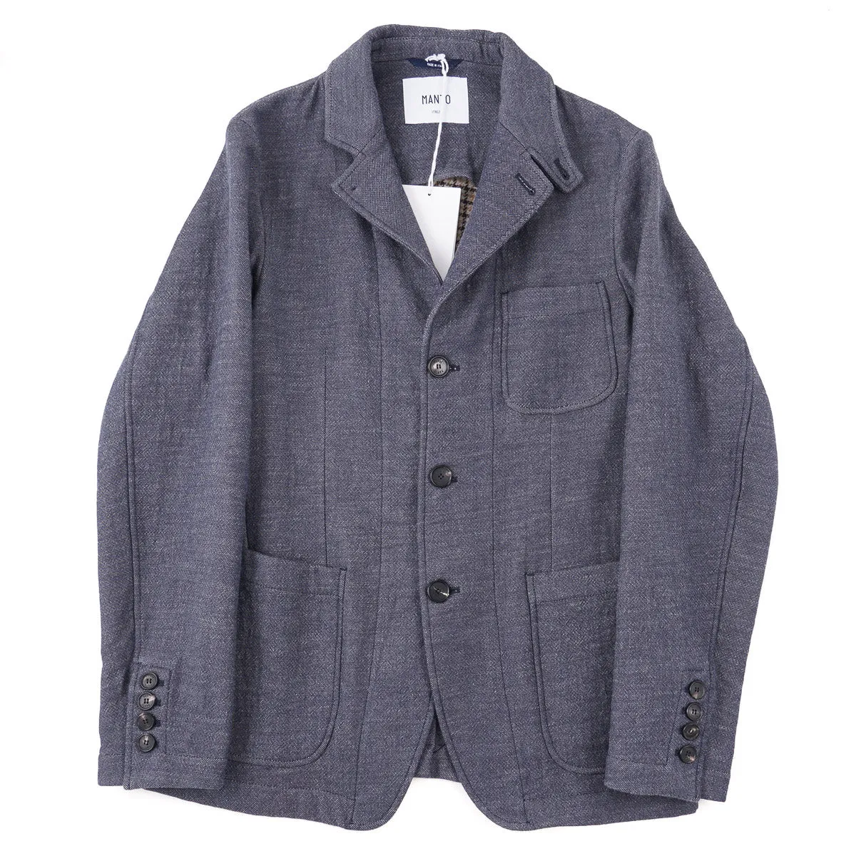 Manto Wool and Cotton Blazer-Jacket