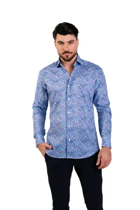 MASUTTO ENRIQUE/92 LONG SLEEVE BUTTON DOWN SHIRT