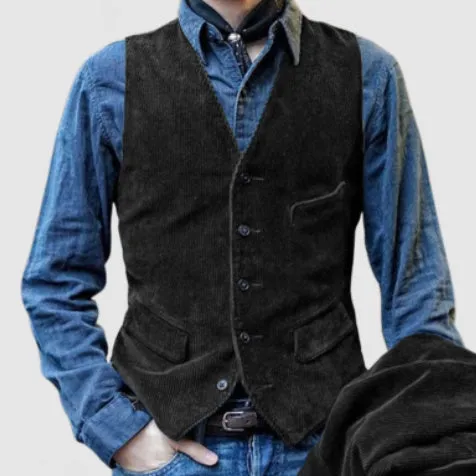 Men's Corduroy Winter Blazer - Warm Solid Color Casual Jacket Fashion Coat