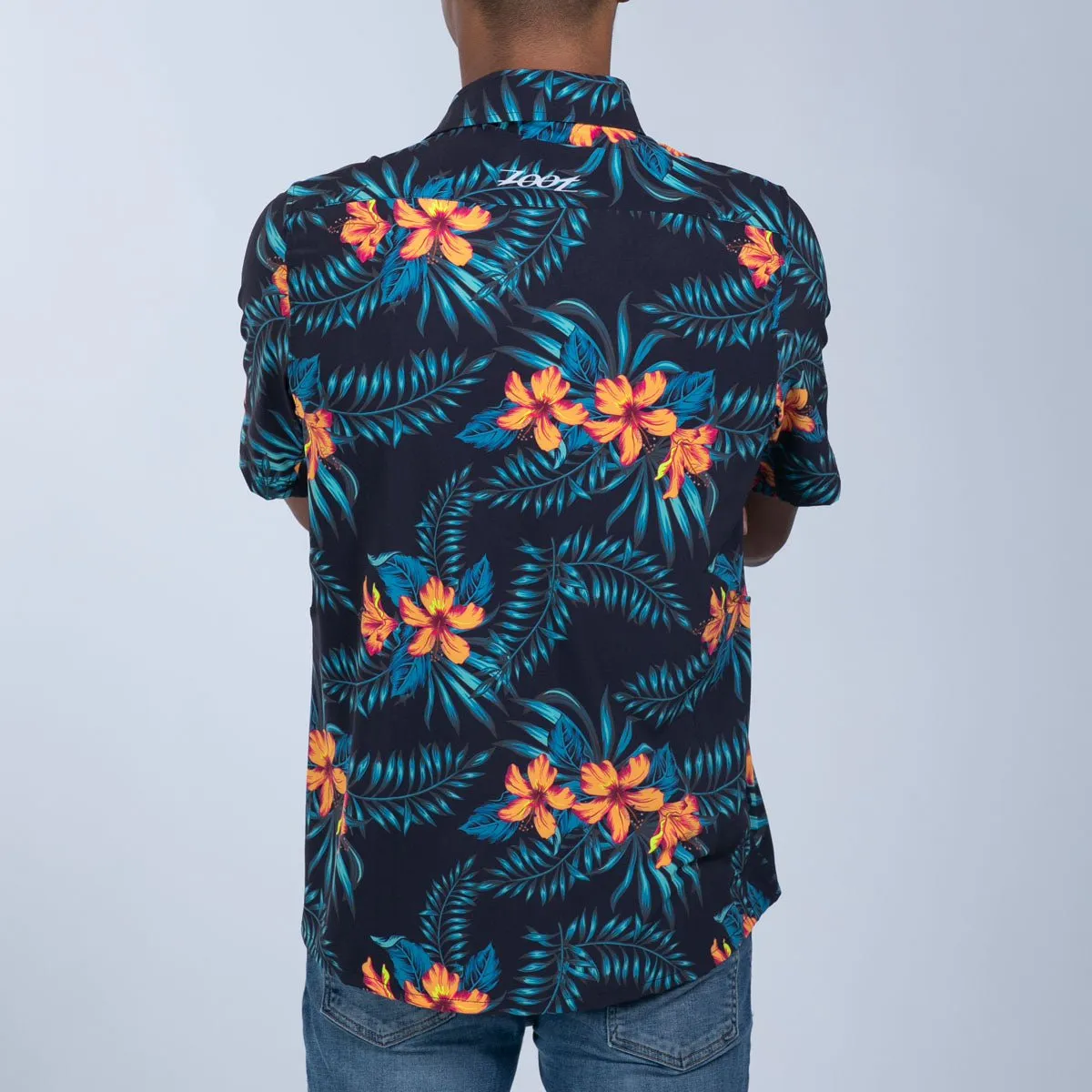 Mens LTD Button Up Party Shirt - Hula