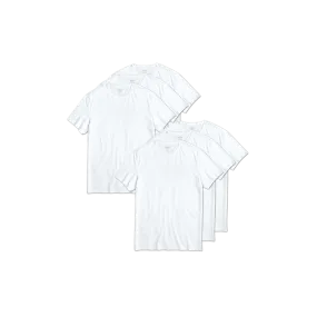Men's Pima Cotton Crew Neck T-Shirt 6-Pack