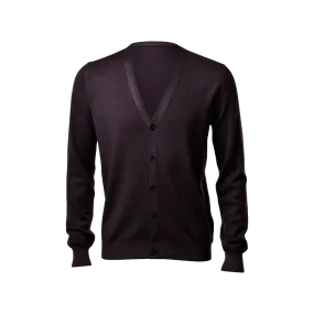 MERINO WOOL MENS CARDIGAN