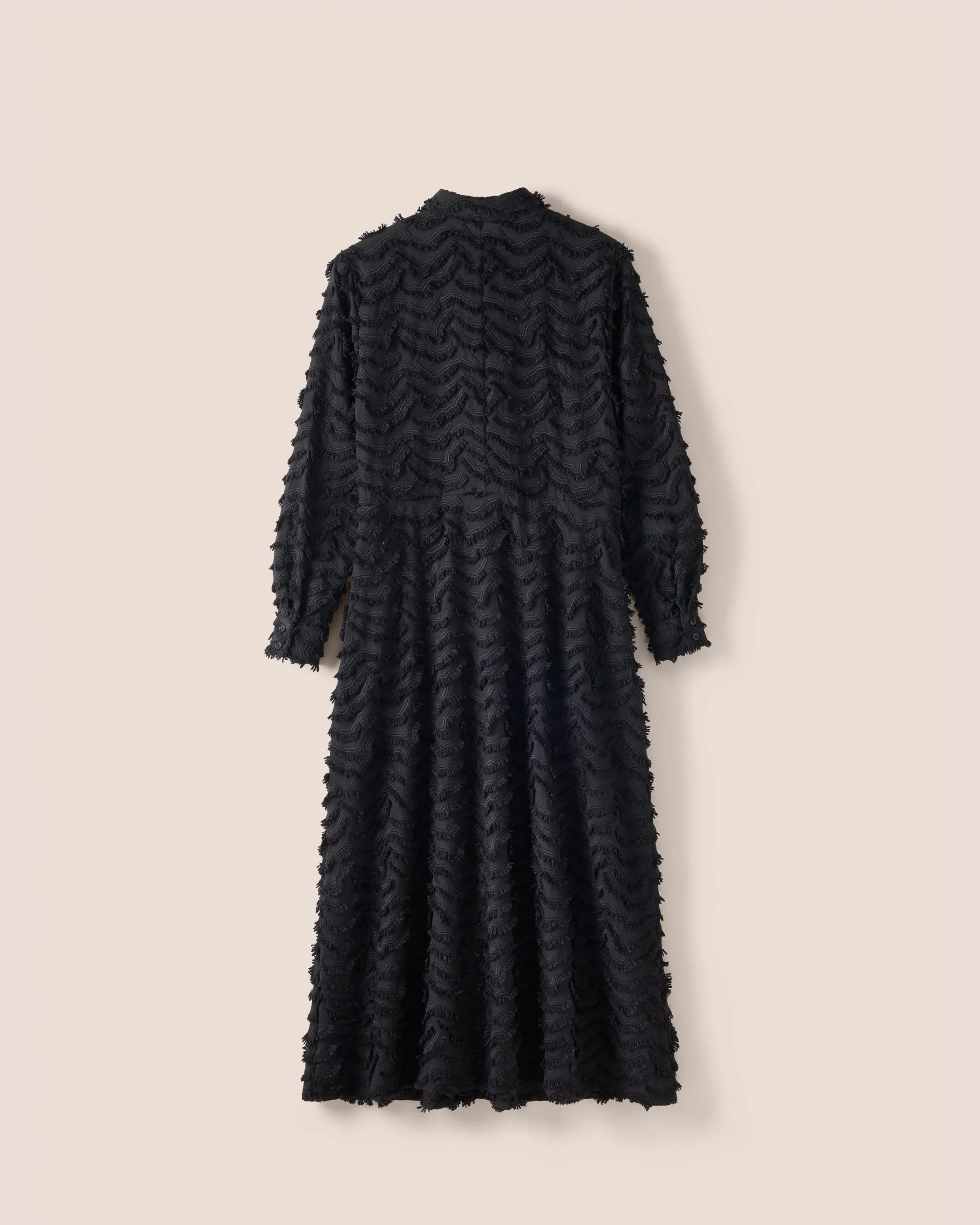 Mia Shirt Dress Ricamo Black