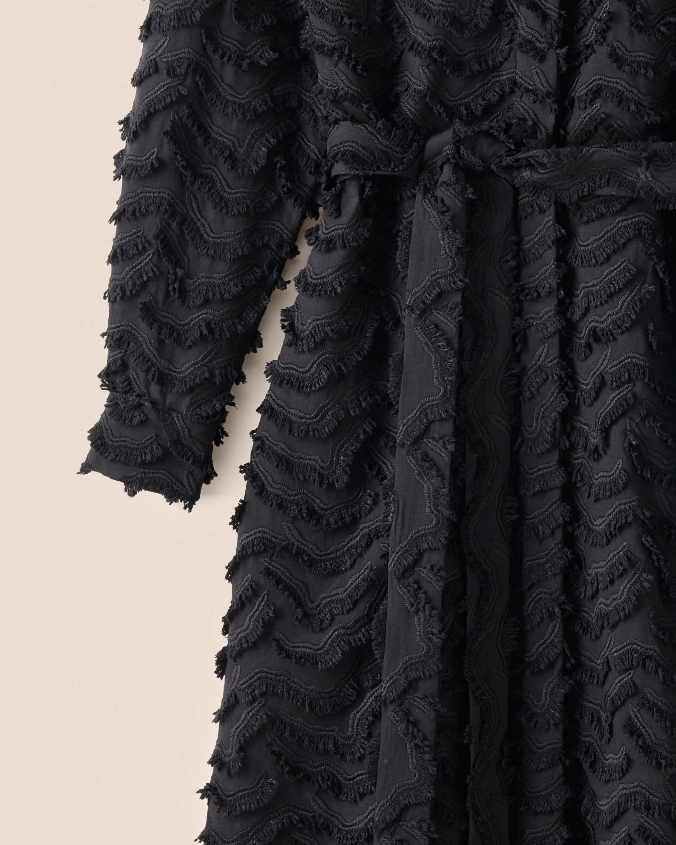 Mia Shirt Dress Ricamo Black