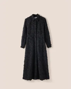 Mia Shirt Dress Ricamo Black