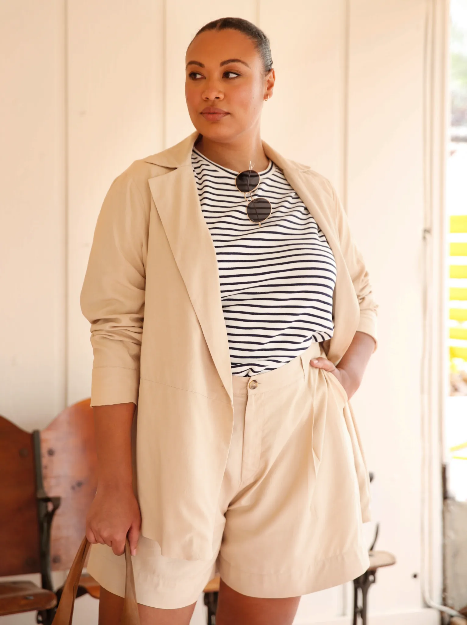 Micah Drapey Blazer