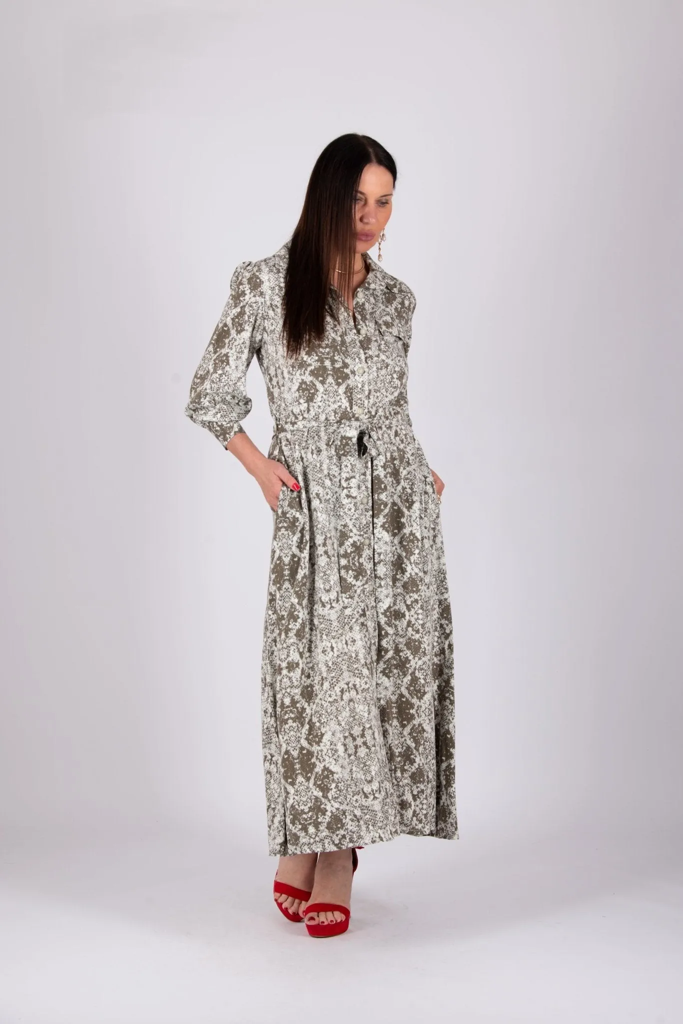 MIRA Cotton Shirt Dress